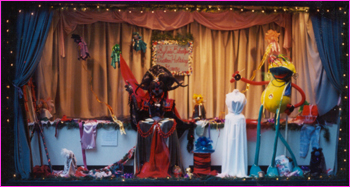 Hara Rockefeller Window Display by Roberto Mendoza and Francine Kaplan